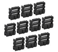 QUARKZMAN 10 Prises Femelles IDC à 10Pcs Connecteurs de Câble Ruban Plat FC-10P pour Carte PCB, Noir