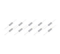 QUARKZMAN 100 Ohm 5 Watt Métal Oxyde Film Résisteur x 10pcs 5% Tolérance Résisteur Plomberie pour DIY Électronique Projet, [Quatre Bandes Standard Eia Couleur Code]