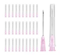QUARKZMAN 100 Pcs Aiguilles De Distribution 18 Gauge 32 mm, Aiguilles De Laboratoire À Verrouillage Luer, Embouts En Acier Inoxydable Pour Distribution Industrielle De Laboratoire, Recharge
