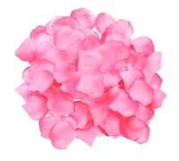 QUARKZMAN 1000 Pcs Petale de Rose Artificielle en Soie pour Mariage de Fleurs Artificielles en Vrac pour Confettis de Noces (Rose Rouge Dégradé)