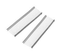 QUARKZMAN 1000pcs Accessoires D'étiquetage Standard de Prix, 25mm Attache d'étiquette de Vêtements de Pistolet en Plastique, pour Magazin, Boutique, Vêtements, Sac, Artisanat, Bagages, Gris