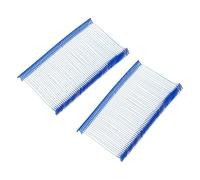 QUARKZMAN 1000pcs Accessoires D'étiquetage Standard de Prix, 50mm Attache d'étiquette de Vêtements de Pistolet en Plastique, pour Magazin, Boutique, Vêtements, Sac, Artisanat, Bagages, Bleu