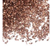 QUARKZMAN 100g Verre Concassé Paillettes de Verre Pilé 0.5-2.5mm Électroplaqué Brillant Éclats de Verre Cassé Irréguliers pour Décoration d'Art en Résine, Remplissage de Vase, Café