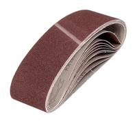 QUARKZMAN 100mm x 915mm Bandes de Ponçage, 12 Pcs 60 Grains Bande Abrasive en Oxyde D'Aluminium pour Travail du Bois, Polissage du Métal, Affûtage de Couteaux