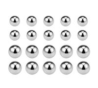 QUARKZMAN 100pcs 1.5mm, 2mm Bille Roulement Chrome Acier G10 pour Roue