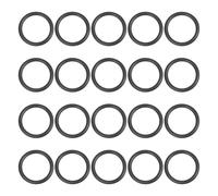 QUARKZMAN 100Pcs AS-014 O-rings, Joints Toriques EPDM 1/2" ID, 31/32" OD, 1/16" Width Joints D'étanchéité En Caoutchouc Pour Scellements De Tuyaux D'eau Connexions D'eau Éviers (70