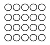 QUARKZMAN 100Pcs AS-015 O-rings, EPDM O-Rings 9/16" ID, 1-3/32" OD, 1/16" Width Joints En Caoutchouc Rondelles D'Étanchéité Pour Joints De Tuyaux D'Eau Raccords D'Eau Éviers (70 Duromètre,