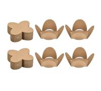 QUARKZMAN 100Pcs Enveloppes À Truffes, Caissettes Mini Cupcake, Coupes À Bonbons Chocolat, Supports À Desserts Pour Noël, Saint-Valentin, Mariage Anniversaire Fête, Marron