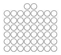 QUARKZMAN 100Pcs Joints Toriques EPDM 21mm Diamètre Intérieur | Joints Ronde En Caoutchouc D'Étanchéité, 24mm Diamètre Extérieur, 1.5mm Épaisseur, Rondelles De Plomberie Pour Réparation De