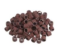 QUARKZMAN 100pcs Ponçage Tambours 1/2 pouce Mini Ponçage Manchons 120 Grain Ponçage Bandes pour Tambour Ponceuse Rotative Outils