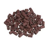 QUARKZMAN 100pcs Ponçage Tambours 1/4 pouce Mini Ponçage Manchons 240 Grain Ponçage Bandes pour Tambour Ponceuse Rotative Outils
