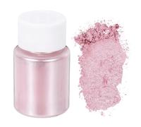 QUARKZMAN 10g/0.35oz Poudre de mica cosmétique, 600 mesh poudre de mica naturel résine epoxy pigments en poudre pour résine de coulage, teinture pour bougies, vernis, rose clair