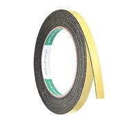 QUARKZMAN 10mm W 1mm T 16.4ft Mousse Joint Ruban x 1 Pièce Auto Adhésif EVA Météo Décapage Insonorisé Preuve Joint Bande pour Portes Espace Blocage