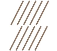QUARKZMAN 10Pcs 1/4x4" Tige Filetée en Acier Au Carbone, Vis Entièrement Filetée en Zinc Coloré Pour L'Assemblage de Meubles et de Rampes de Jardin