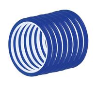 QUARKZMAN 10pcs 3mm x 33 Mètres Ruban Graphique Tableau Blanc Ruban de Marquage Grille Ligne de Tableau Pinstripe, Bleu