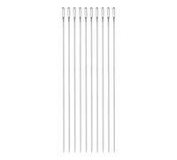 QUARKZMAN 10Pcs Aiguilles d'Ameublement de 5,91 pouces avec un Gros Chas en Acier Inoxydable pour la Couture à la Main de Cuir, Tapisserie, Broderie, Capitonnage, Sangles et Tapis