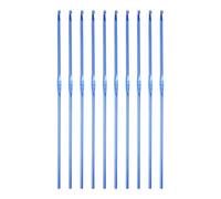 QUARKZMAN 10pcs Aluminium Accrocher Crochet 2.5mm Tricot Aiguilles Bleu | pour DIY Artisanat Laine