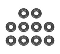 QUARKZMAN 10Pcs AS-105 O-rings, Joints Toriques EPDM 5/32" ID, 13/32" OD, 3/32" Width Joints D'étanchéité En Caoutchouc Pour Raccords D'eau Éviers (70 Duromètre, Noir)