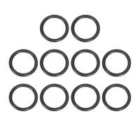 QUARKZMAN 10Pcs AS-117 O-Rings, EPDM O-Rings 13/16" ID, 1-23/32" OD, 3/32" Width Joints En Caoutchouc Pour Joints D'étanchéité Pour Tuyaux D'eau Connexions D'eau Éviers (70 Duromètre, Noir)