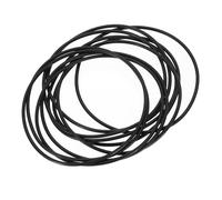 QUARKZMAN 10Pcs AS-153 Joints Toriques, Joints Toriques En Nitrile 3-1/2" ID, 3-11/16" OD, 3/32" Largeur Joint D'étanchéité Rond Pour Réparation De Plomberie De (70 Duromètre, Noir)