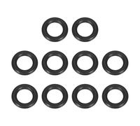 QUARKZMAN 10Pcs AS-205 O-rings, Joints Toriques EPDM 7/16" ID, 1-9/32" OD, 1/8" Width Joints D'étanchéité En Caoutchouc Pour Joints De Tuyaux D'eau Connexions D'eau Éviers (70 Duromètre,