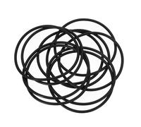 QUARKZMAN 10Pcs AS-235 Joints Toriques, Joints Toriques En Caoutchouc Nitrile 3-1/8" ID, 3-3/8" OD, 1/8" Epaisseur Joint D'Étanchéité Rond Pour Réparation D'Étanchéité(70 Duromètre, Noir)