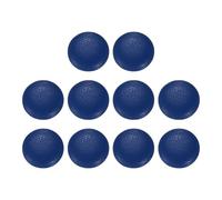 QUARKZMAN 10pcs Boutons Ronds En Métal Recouverts De Cuir PU 12.5mm (20L) De Diamètre Pour Décoration De Vêtements Accessoires DIY, Bleu