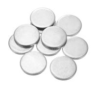 QUARKZMAN 10Pcs Disques en Acier Inoxydable, 40mm de Diamètre, 5mm d'Épaisseur en Acier Inoxydable 304 Feuille Ronde Plate Ronde pour l'Estampage du Métal et la Fabrication de Bijoux