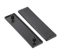QUARKZMAN 10Pcs Embouts d'Extrémité en Nylon, Profilé en Aluminium à Rainure en T 20x80mm 2080 Embout d'Extrusion Standard Européen pour Chariot, Support de Réservoir à Poissons, Noir