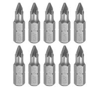 QUARKZMAN 10Pcs Embouts Tournevis PZ1 Tige Hexagonale 1/4" Tête | Magnétique Longueur 1" Acier CR-V Phillips â Fente pour Travaux Réparation Tournevis Électrique