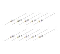 QUARKZMAN 10Pcs Fusible Thermique de Température en Métal Ry145 145 °C 293 °F 10A 250V Fusible Thermique de Coupure pour Moteur Transformateur Appareil Électrique Industriel Domestique