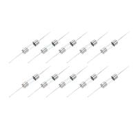QUARKZMAN 10Pcs Fusibles à Tube en Verre, Axiaux avec Fil de plombs 5x20mm 3A 250V pour Remplacer ou Réparer de Nombreux Appareils Électroniques Domestiques (F3A)