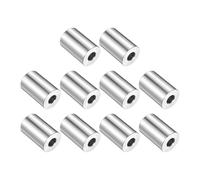 QUARKZMAN 10Pcs Inox Acier Entretoise 5/16" Alésage x 3/4" OD x 1-1/16" Longueur Vis Douille Plaine Finition Ronde Métal Entretoise pour M8 Vis Boulons et Tiges