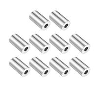 QUARKZMAN 10Pcs Inox Acier Entretoise 5/16" Alésage x 3/4" OD x 1-1/2" Longueur Vis Douille Plaine Finition Ronde Entretoise Métallique pour M8 Vis Boulons et tiges