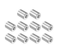 QUARKZMAN 10Pcs Inox Acier Entretoise 5/16" Alésage x 3/4" OD x 7/8" Longueur Vis Douille Plaine Finition Rond Métal Entretoise pour M8 Vis Boulons et Tiges