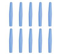 QUARKZMAN 10Pcs Limes Et Polissoirs À Ongles, 100/180 Grain Double Face Eponge Polissoir Pour Manucure Professionnelle Ongles Acryliques, Ongles Naturels, Bleu