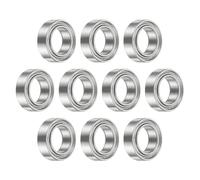 QUARKZMAN 10Pcs MR85ZZ Roulements À Billes À Gorge Profonde, 5mm x 8mm x 2.5mm Double Blindage Métallique Roulement De Précision Pour Moteur Électrique, Roues Motrices, Outils Électriques