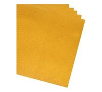 QUARKZMAN 10PCS Papier Cartonné Holographique, 29.7 x 21 cm Papier Iridescent, Feuilles Réfléchissantes Brillantes Pour Emballage Cadeau, Bricolage Carte Artisanale, Carré Doré