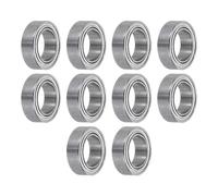 QUARKZMAN 10Pcs Roulements à Billes Miniatures MR85ZZ 5x8x2.5mm à Double Blindage pour Moteur Électrique, Appareils Ménagers, Machines de Jardin, P5 (ABEC 5)