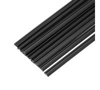 QUARKZMAN 10Pcs Tiges De Soudage Plastique 13 Pouces Tiges De Soudage PP Pour Pare-Chocs De Voiture, Réparation De Kayak, Soudeur Plastique, Noir