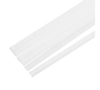 QUARKZMAN 10pcs Tiges De Soudage Plastique 13" Tiges De Soudage PP Pour Réparation De Pare-Chocs De Voiture, Réparation De Kayak, Soudeur Plastique, Blanc