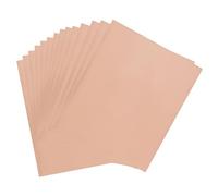 QUARKZMAN 11.4" x 8.3" Papier De Dorure À Chaud, Papier De Transfert Thermique Réactif Au Toner A4 Pour Scrapbooking Cartes Décoration Artisanat, Lot De 30 Feuilles (Rose Gold)