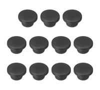 QUARKZMAN 11 Pièces Bouchons Silicone T 17mm Noir