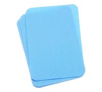 QUARKZMAN 12 Pièces de Patchs Thermocollants pour Réparation de Tissu, Patchs de Réparation Thermocollants 4,1"x3" pour Décoration de Réparation de Trous (Bleu Ciel)