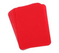 QUARKZMAN 12 Pièces de Patchs Thermocollants pour Réparation de Tissu, Patchs de Réparation Thermocollants 4,1"x3" pour Décoration de Réparation de Trous (Rouge Vif)