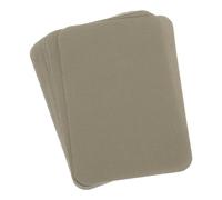 QUARKZMAN 12 Pièces de Patchs Thermocollants Rectangulaires 4,1"x3" pour Vêtements, Pantalons, Sacs, Décoration de Réparation de Trous (Kaki)