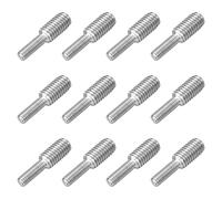 QUARKZMAN 12 Pièces Vis de Réduction à Double Tête, M5 x 15mm à M8 x 15mm Boulons Filetés à Double Extrémité en Acier Inoxydable 304 pour Fixation d'assemblage de Machines de Meubles