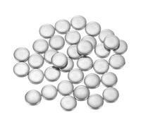 QUARKZMAN 120Pcs Disques en Acier Inoxydable, 6mm de Diamètre, 1.5mm d'Épaisseur en Acier Inoxydable 304 Feuille Ronde Plate Ronde pour l'Estampage du Métal et la Fabrication de Bijoux