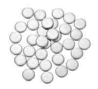 QUARKZMAN 120Pcs Disques en Acier Inoxydable, 7mm de Diamètre, 1mm d'Épaisseur en Acier Inoxydable 304 Feuille Ronde Plate Ronde pour l'Estampage du Métal et la Fabrication de Bijoux