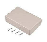 QUARKZMAN 125x80x32,5mm Électronique Jonction Boîte Élastique Scellé Blanc | Boîtier Cas pour Projet Électrique